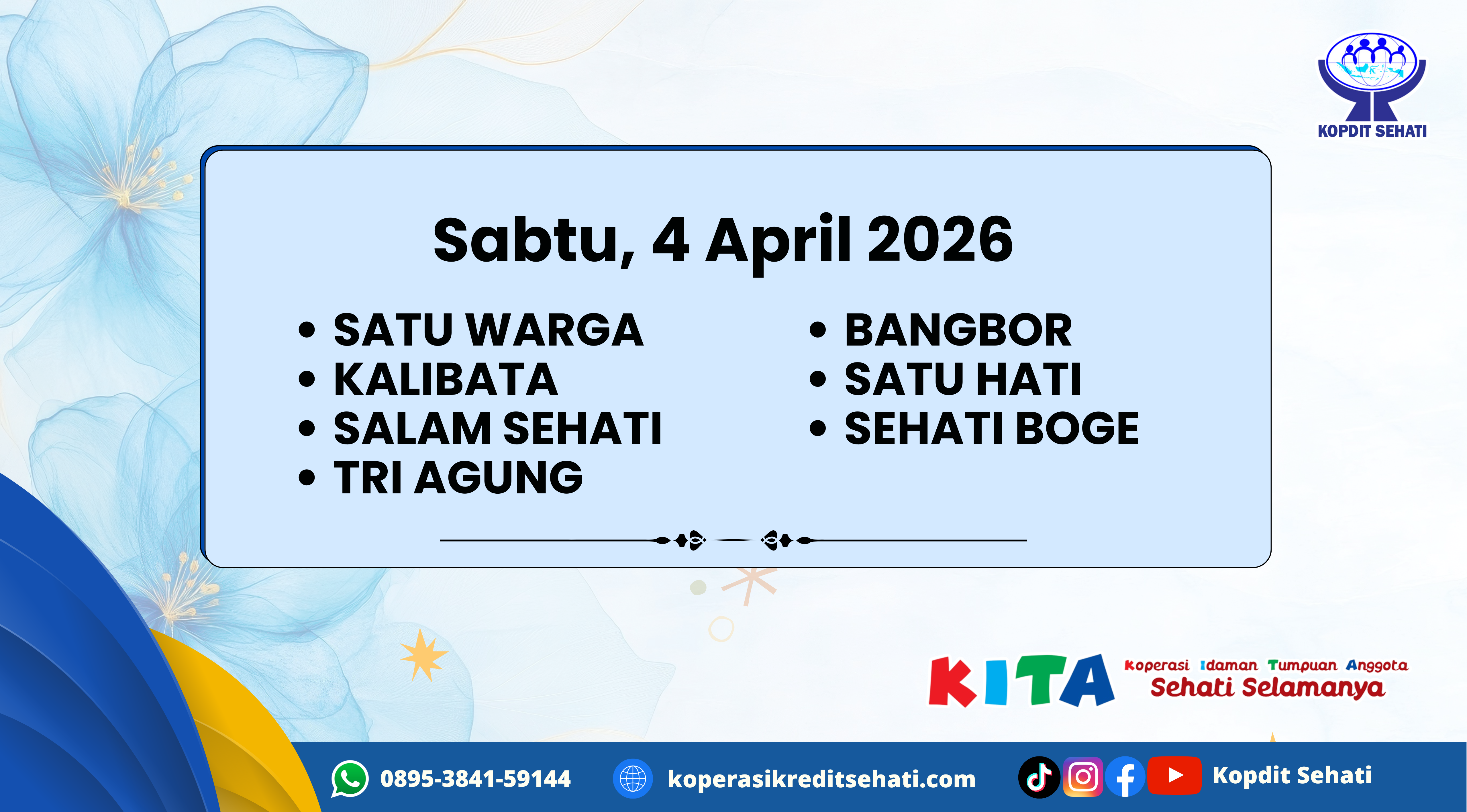 REMBUK KELOMPOK 2026 | 4 APRIL