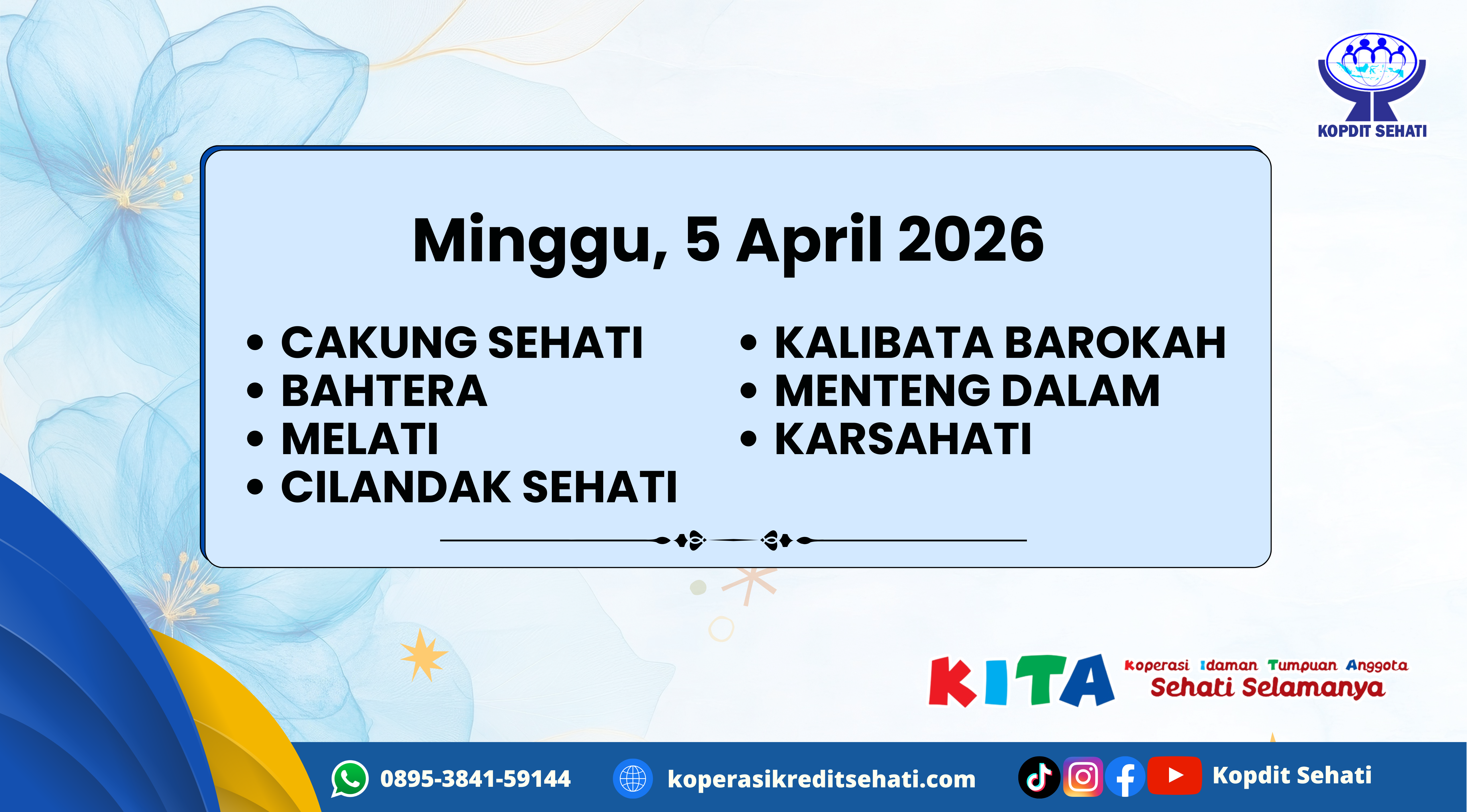 REMBUK KELOMPOK 2026 | 5 APRIL