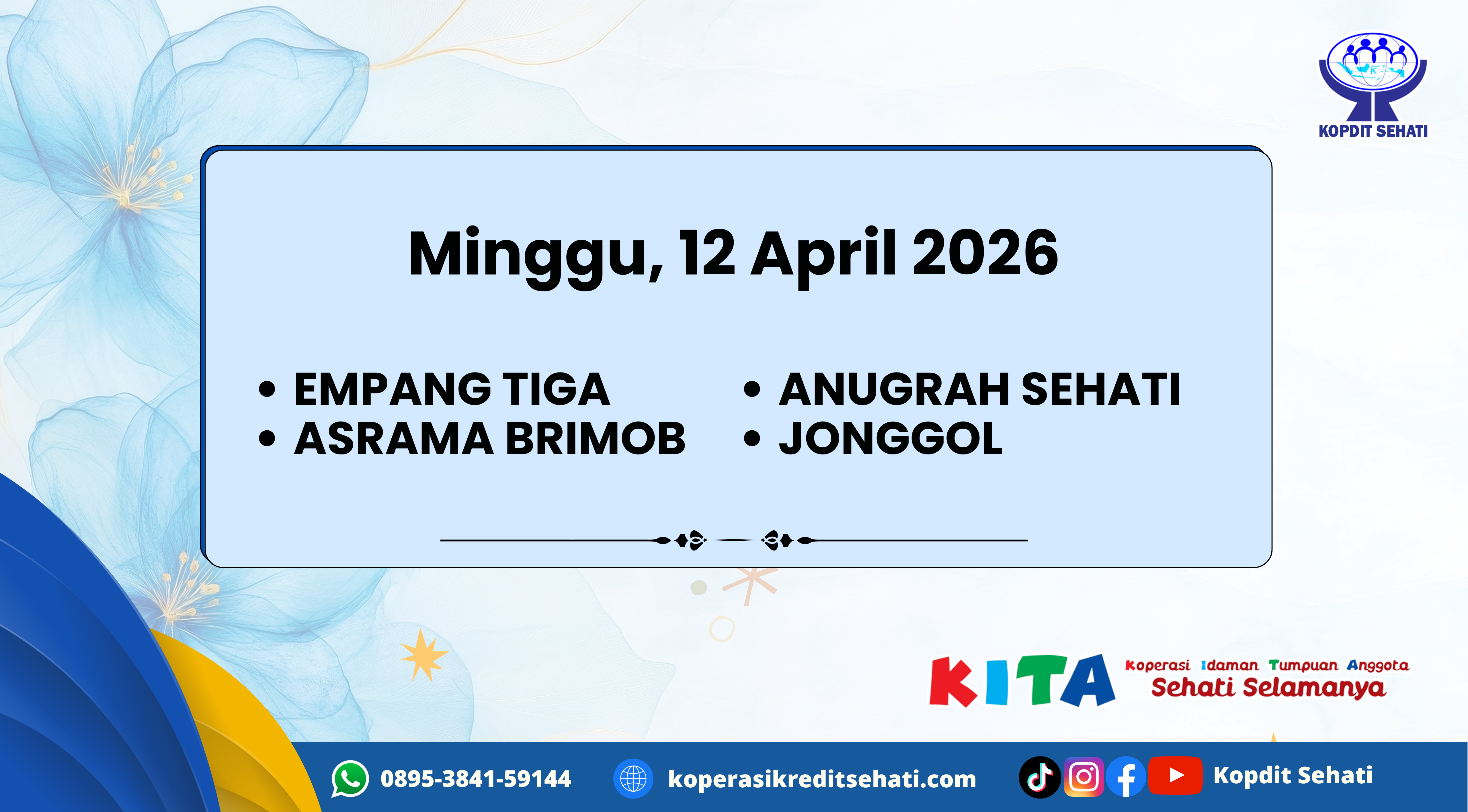 REMBUK KELOMPOK 2026 | 12 APRIL